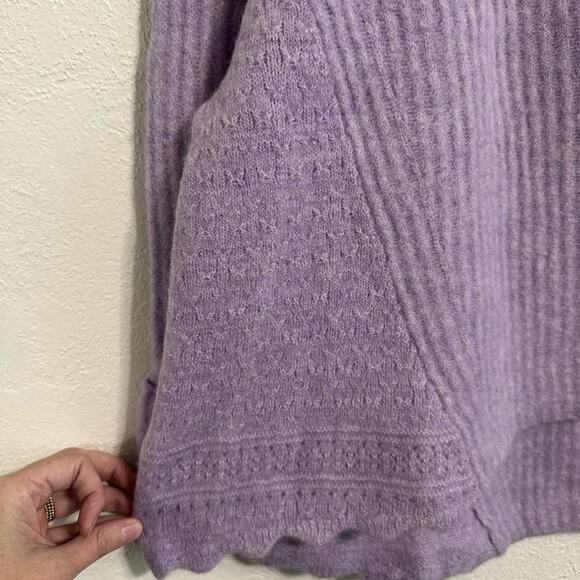 3.1 Phillip Lim Lofty Lilac Sweater size S Oversized Embroidery detail - Picture 9 of 12